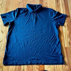 Theory Navy Polo Men's XXL NWOT
